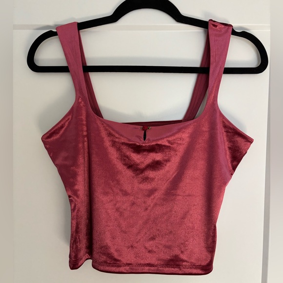 NWOT Women's Velour Tank Top - Wild Fable - Picture 6 of 13